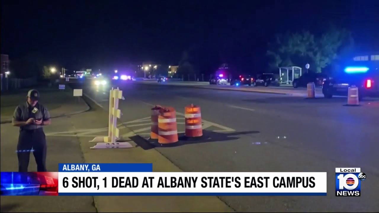 1 killed, 5 injured in Albany State University shooting - YouTube