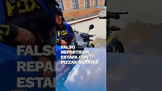 Lo barato sale caro; exhiben estafa de pizzas “de remate” en la calle #Shorts