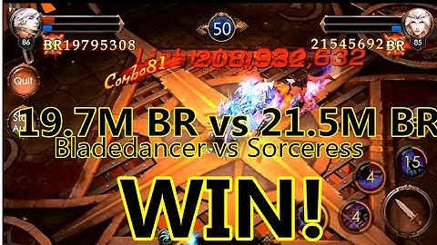 Legacy Of Discord- Bladedancer 19.7M vs 21.5M Sorceress #2