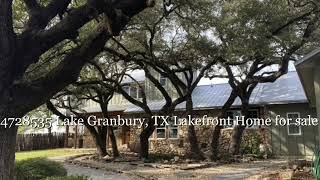 4728535 Lake Granbury, TX Lakefront Home for sale