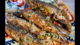 Fried Sardines #FishFridays | CaribbeanPot.com