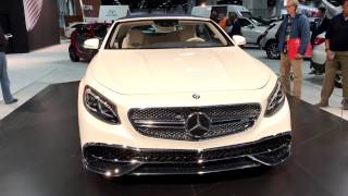 Sports Performance Mercedes - Maybach S650 Cabriolet (starts at $250,000) at Washington DC Auto Show 2017