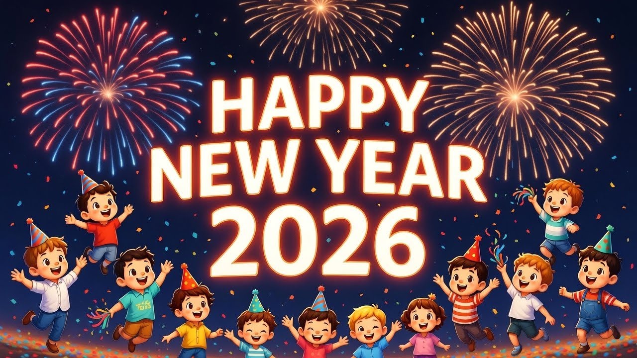 Песня «С Новым годом 2026»! 🎆 Новогодний танец для детей | BeatLab Kids TV