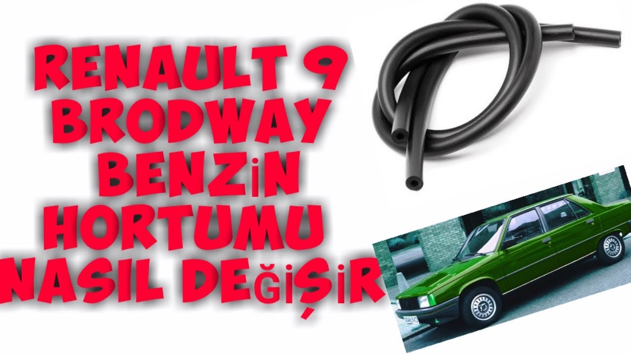 Renault 9 Broadway Benzin Hortumu Nasil Degisir Youtube