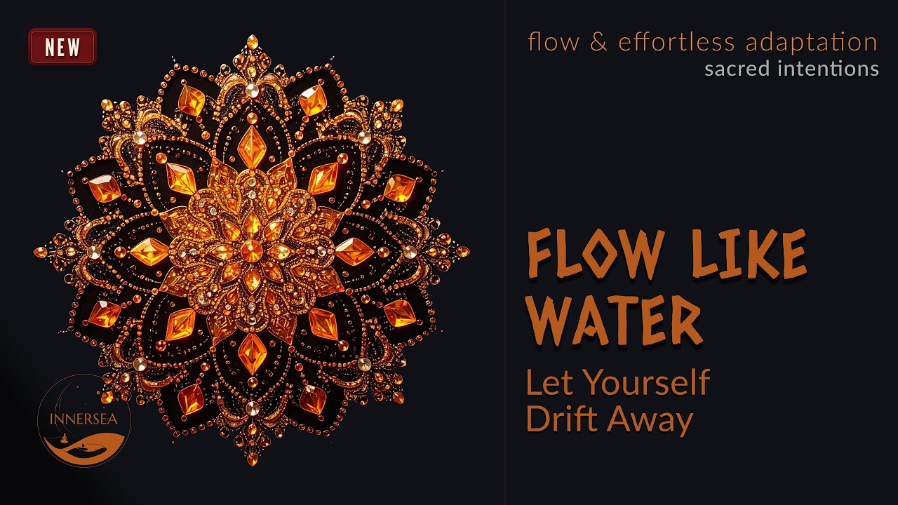 FLOW LIKE WATER | Let Yourself Drift Away | 528Hz 🧡