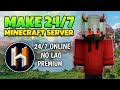 It's The Best Free 24/7 Minecraft Hosting 😍☠️