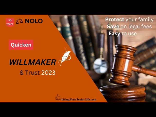 Nolo's Quicken WillMaker & Trust Review 2023 - Peace of Mind