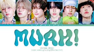 VAYONN 'Muah!' Lyrics (Color Coded Lyrics)