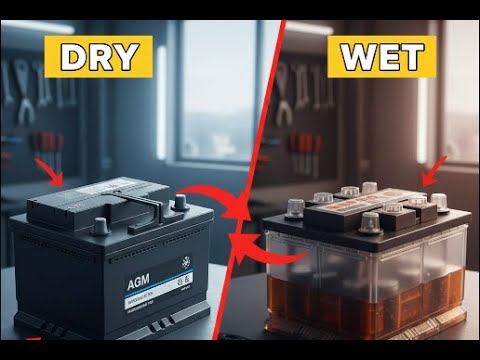 What Is The Difference Between A Wet And Dry Car Battery