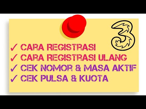 Panduan 3Care - Cek Kuota, Cek Pulsa, Cek Masa Aktif dan Cek Nomor Handphone. 