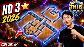 No 3 Th18 Base 2026 Best Legend League War Base Anti 3 Star Copy Link