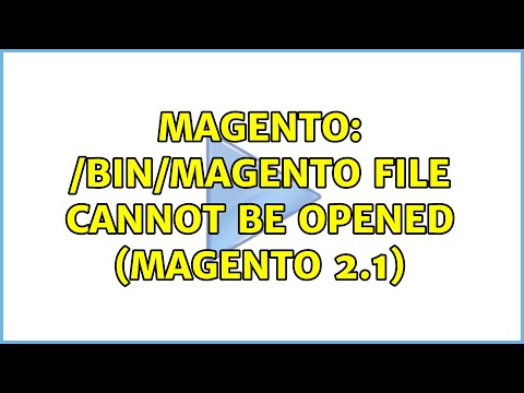 Magento: /bin/magento file