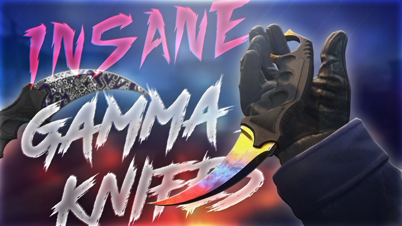 CSGO 3 INSANE GAMMA 2 KNIFE OPENINGS!