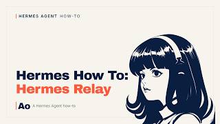 Front Messaging Platforms With Hermes Relay (Hermes Agent)