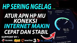 CARA MENGATASI INTERNET HP LEMOT PARAH 2023