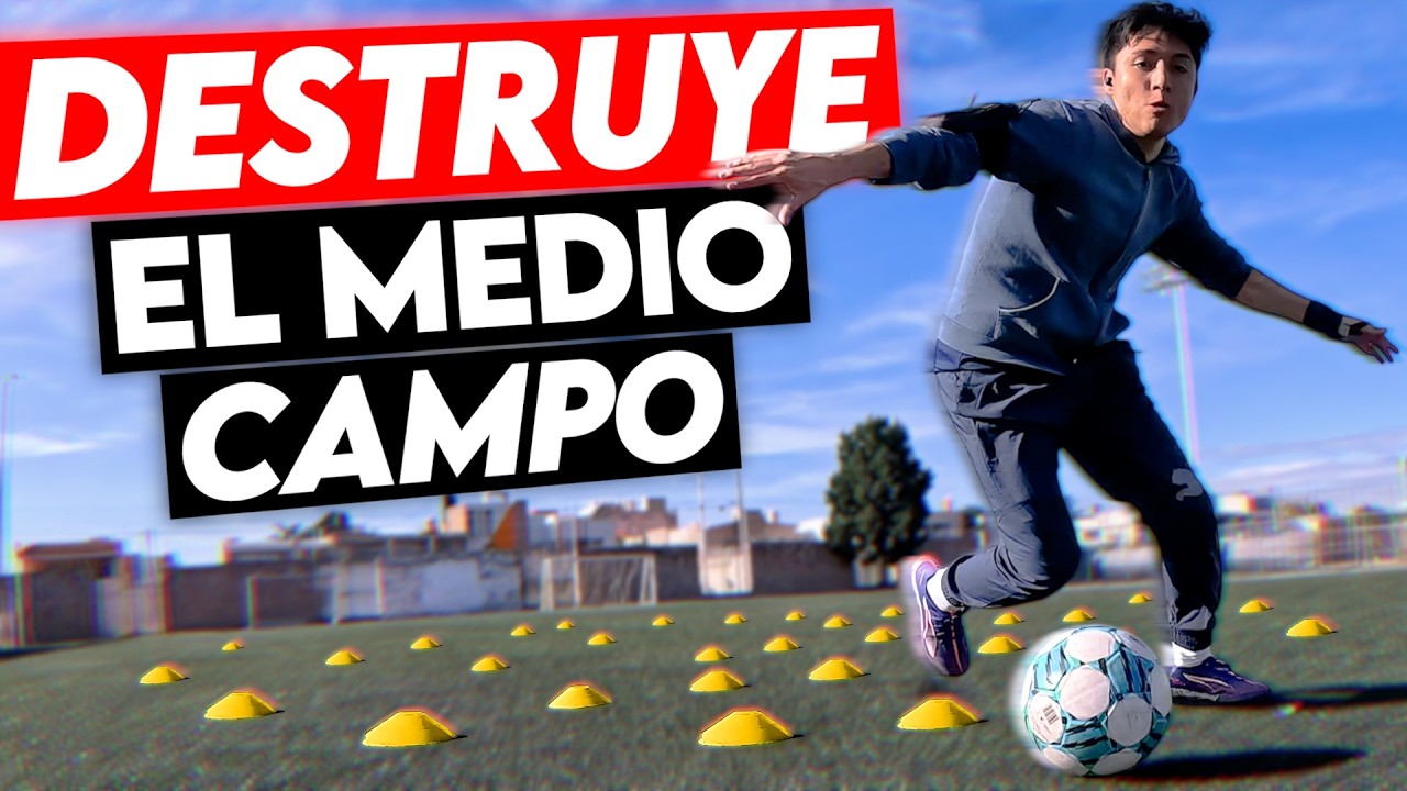 ¡HAZ TUYO EL MEDIOCAMPO! 🔥Entrenamiento PRO para Mejorar la Técnica Individual y Velocidad Mental