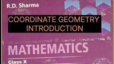 📍 RD Sharma Class 10 | Coordinate Geometry Exercise 6.2 Introduction | Chapter 6 | Hindi Explanation