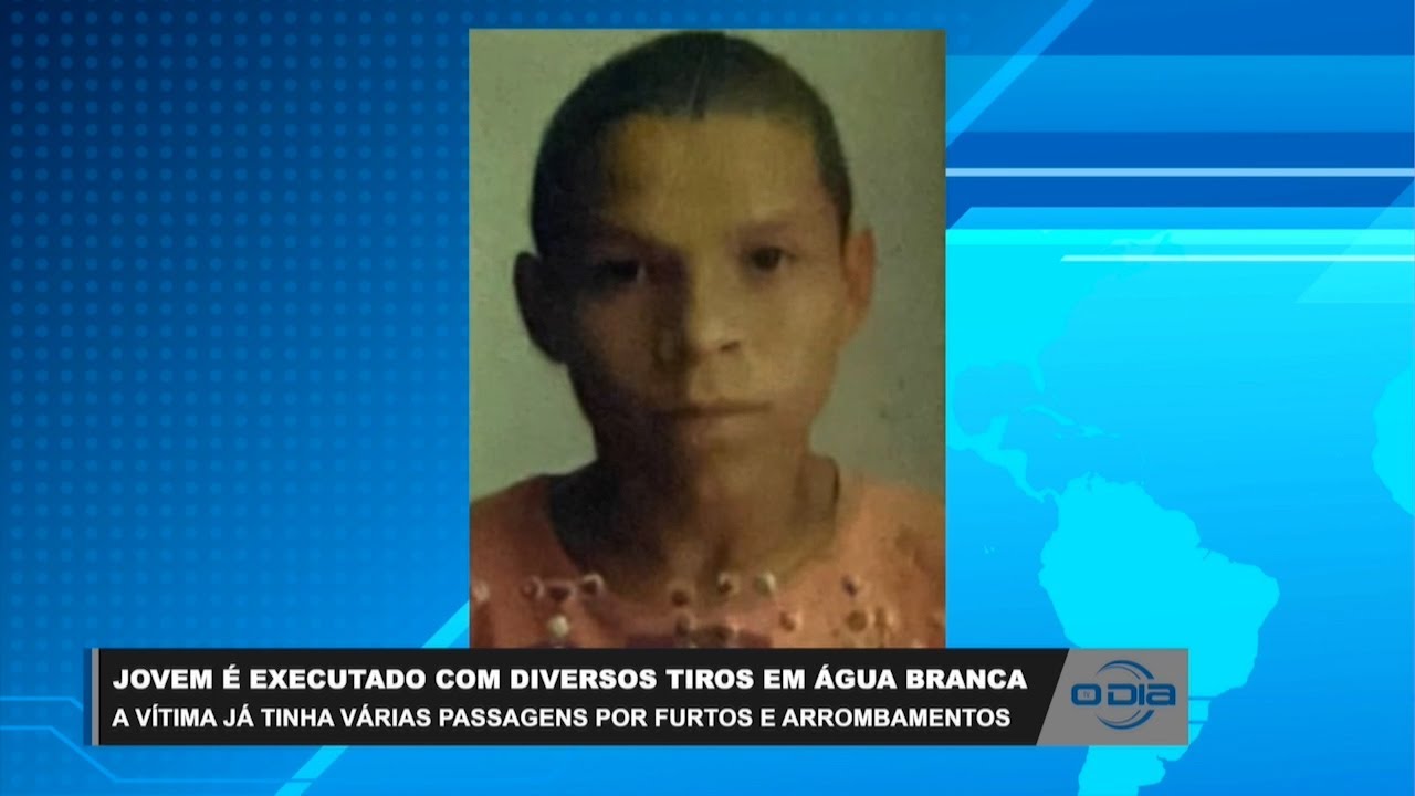 Em Água Branca, reincidente por furtos e arrombamentos é executado com disparos 27 06 2023