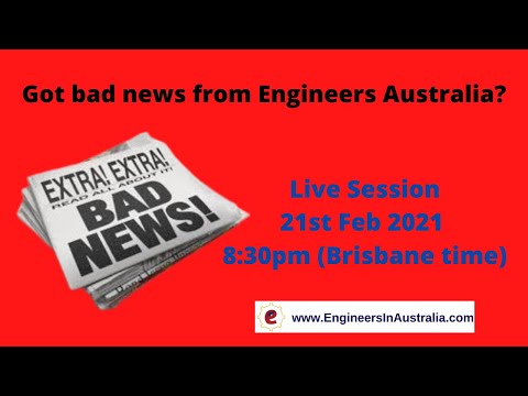 I got a negative feedback from Engineers Australia, and now?  