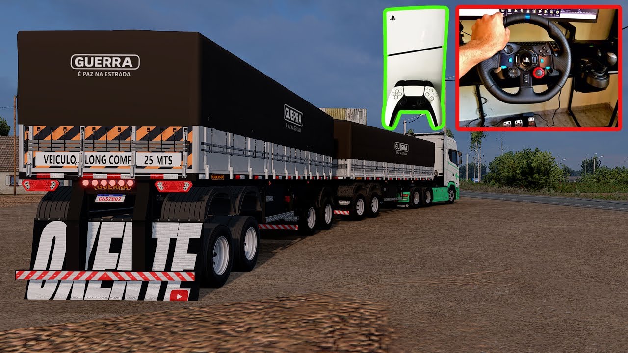 ETS 2 no Playstation 5 será assim?  - REALISMO NA SCANIA