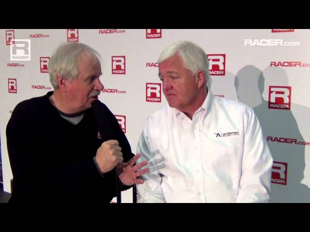 RACER: Dan Andersen with Robin Miller at PRI 2014 class=