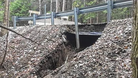 CRAZY Culvert  Failure,Road Collapse !!