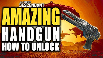 How To Unlock Last Dagger Ultimate Handgun The Last Descendant - Best Handgun to Get