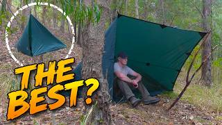 Is This the Best 3x3 Tarp Shelter Setup?