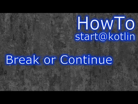 Kotlin: Break and Continue a Functional Loop