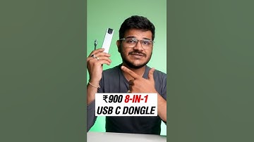 This ₹900 8-in-1 USB-C Dongle is Amazing!