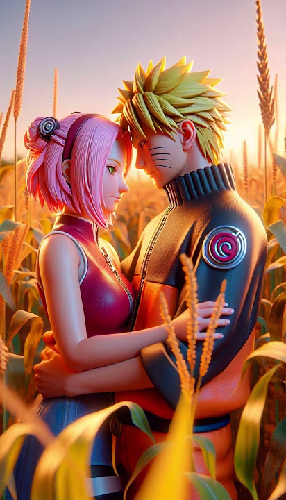 Naruto, Goku, dan Luffy bersaing memperebutkan cinta Sakura dengan makan JAGUNG! 🌽😂💘