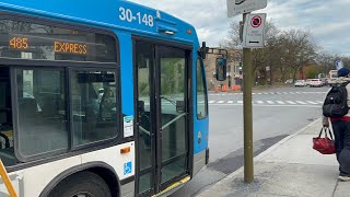Final Ride on Montreal STM Bus Route 485 – Entire Journey Eastbound: Pierrefonds➡️Lionel-Groulx screenshot 2