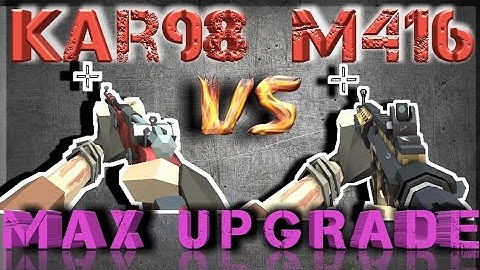 M416 VS Kar98 3000 MAX UPGRADE in The Walking zombie 2 RIP Chadwick Boseman( Black Panther )