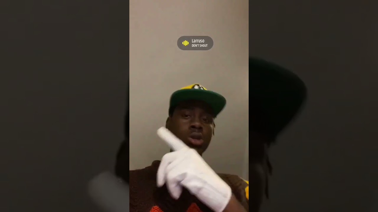 Larruso Singing Don t Shout On Live YouTube Larruso Singing Don t Shout On Live YouTube