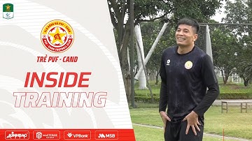 INSIDE TRAINING | THỦ MÔN TỐNG AN QUAY TRỞ LẠI TẬP PHỤC HỒI