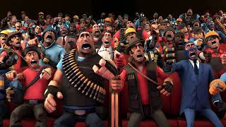 All Team Fortress 2 Merc Scream Clips Played All At The Same Time Sound Warning Again