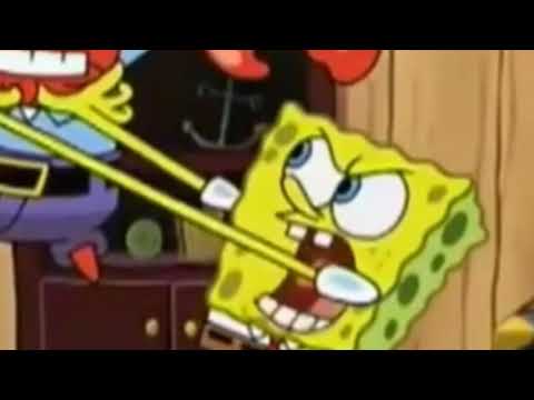 SpongeBob Yells at