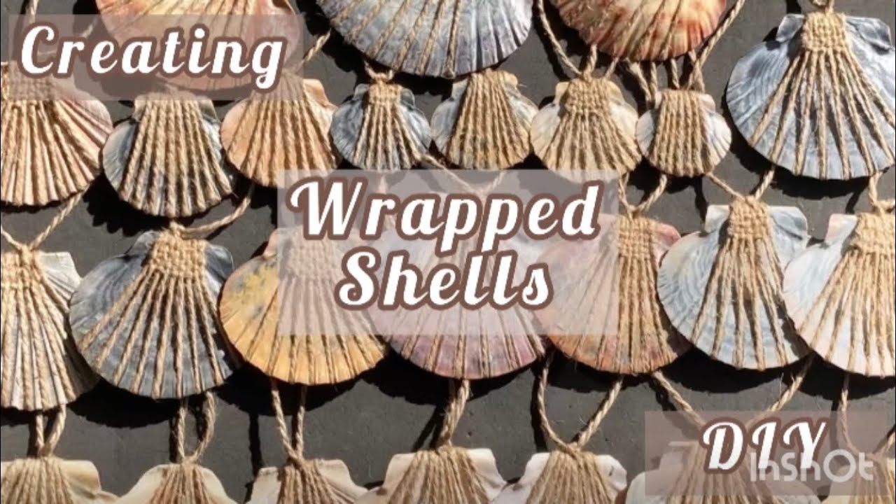 Wrapped shells. Brand new technique! - YouTube