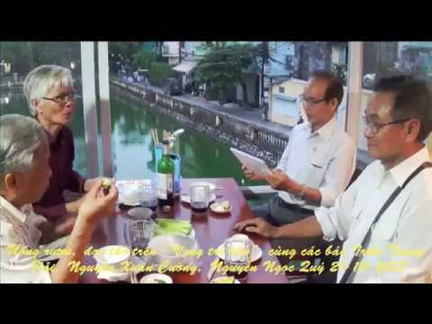 Bốn người bạn vong niên uống rượu, đọc thơ trên  VỌNG TRÌ LÂU Hà Nội - youtube