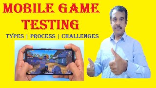 mobile game testing tutorials | testing types | mobile game testing process | testingshala