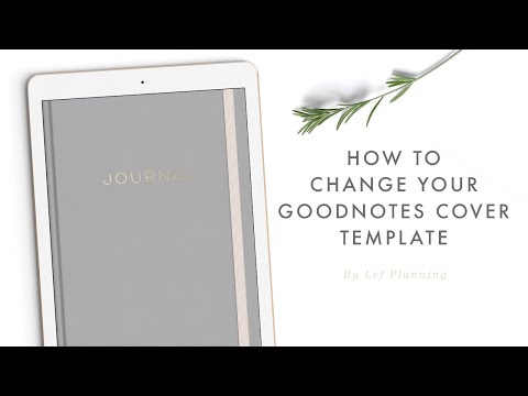 Floral Goodnotes Landscape Covers, a Stationery Template by By Lef Planning (Thumbnail 5 of 5)