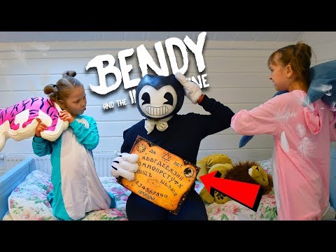БЕНДИ ИСПОРТИЛ ПИЖАМНУЮ ВЕЧЕРИНКУ! ПАПА СТАЛ как БЕНДИ?! Bendy and the Ink Machine