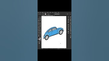 #shorts | How to scale and shear the shapes in adobe illustrator