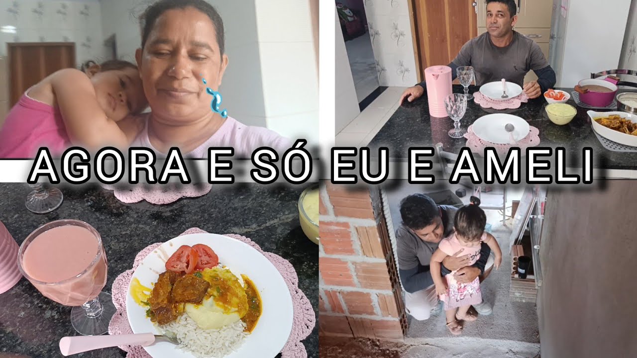 Cuidado da casa sozinha com uma bebê 😢