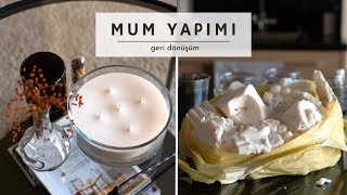 Mum Yapımı Geri̇ Dönüşüm