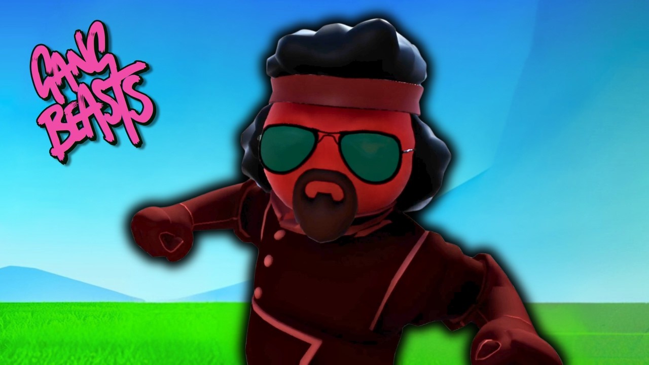 Gang Beasts stream with viewers (PC)