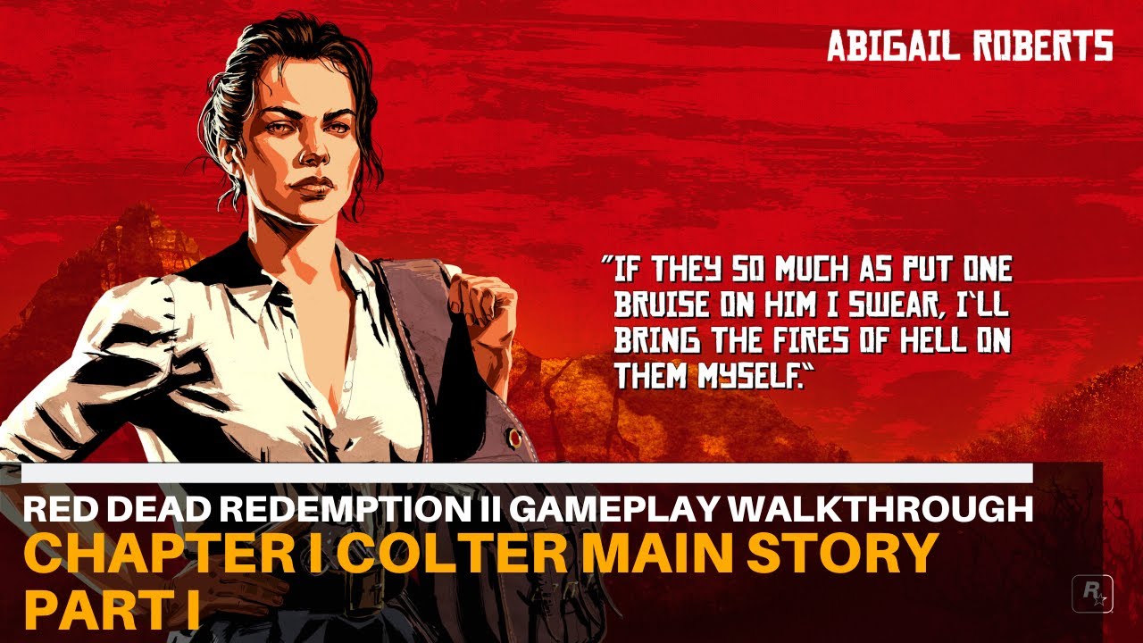 RED DEAD REDEMPTION 2 Chapter 1 Colter PART I Walkthrough [2020 Edition ...