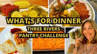 Taking on the Three Rivers Homestead Challenge - 3 Meals and a Sweet Surprise! #threeriverschallenge