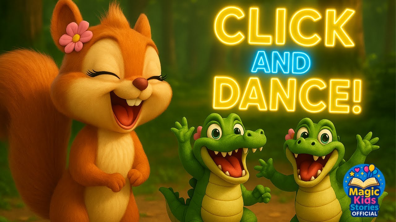DANCING CROCODILES & THE SINGING SQUIRREL | MAGIC KIDS STORIES OFFICIAL