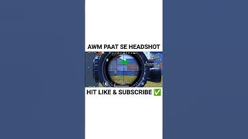 Quick 1v2 Clutch | AWM Power | Paat Se headshot | #shorts #gaming #viral #bgmi #bgis